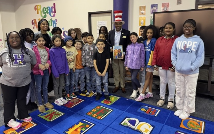 Dr. Hill @ Hamblen Elementary 