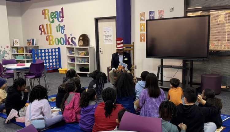 Dr. Hill @ Hamblen Elementary 