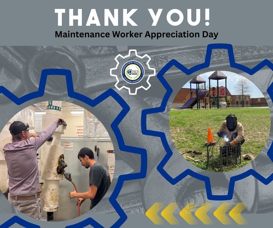 Thank you! Maintenance Worker Appreciation Day Graphic