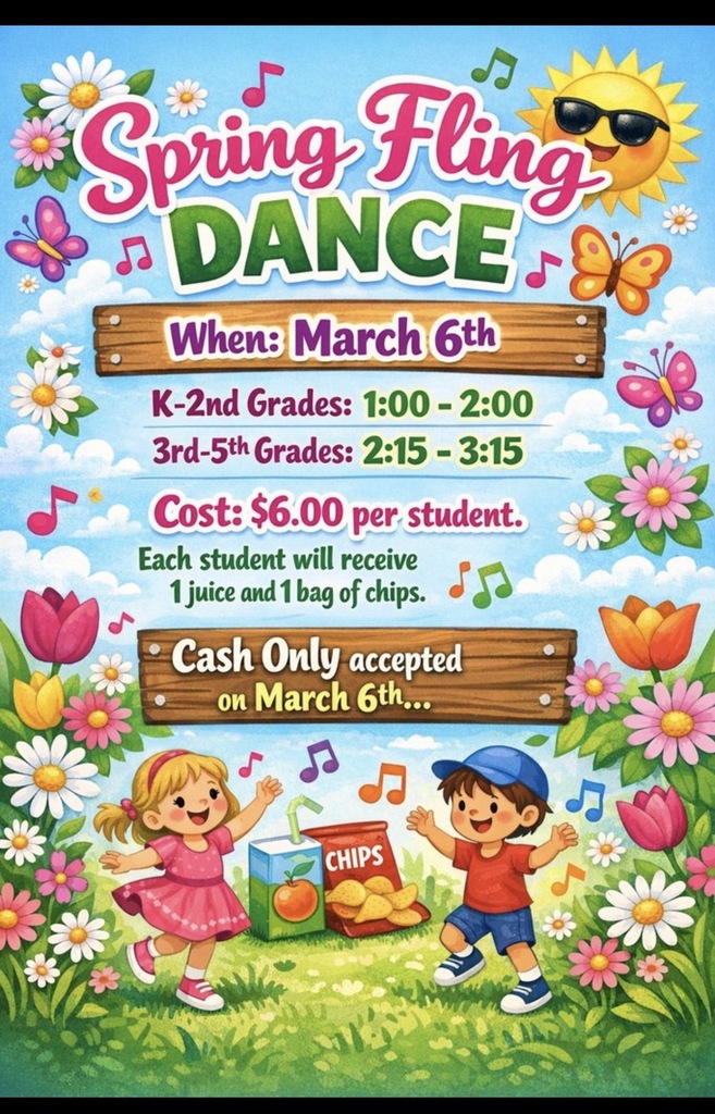 Spring fling flyer