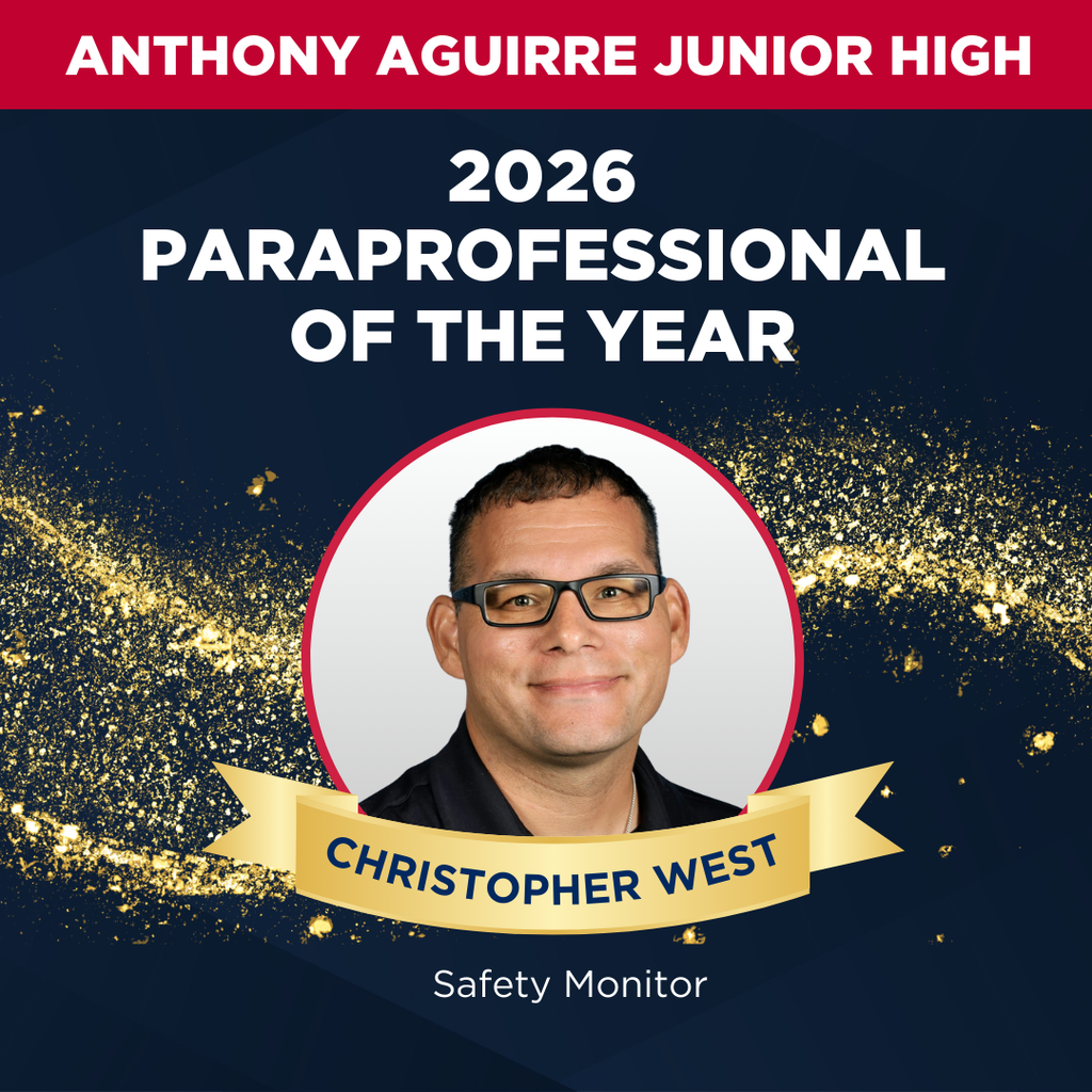 Paraprofessional of the Year - Mr. West