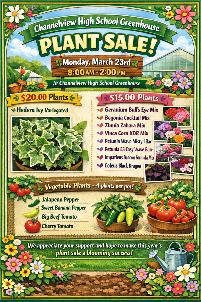 Plant Sale Flyer