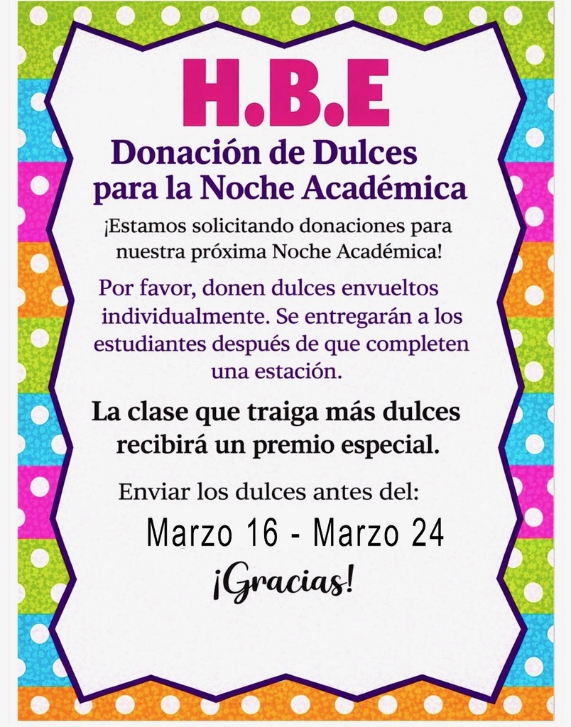 Academic night flyer 