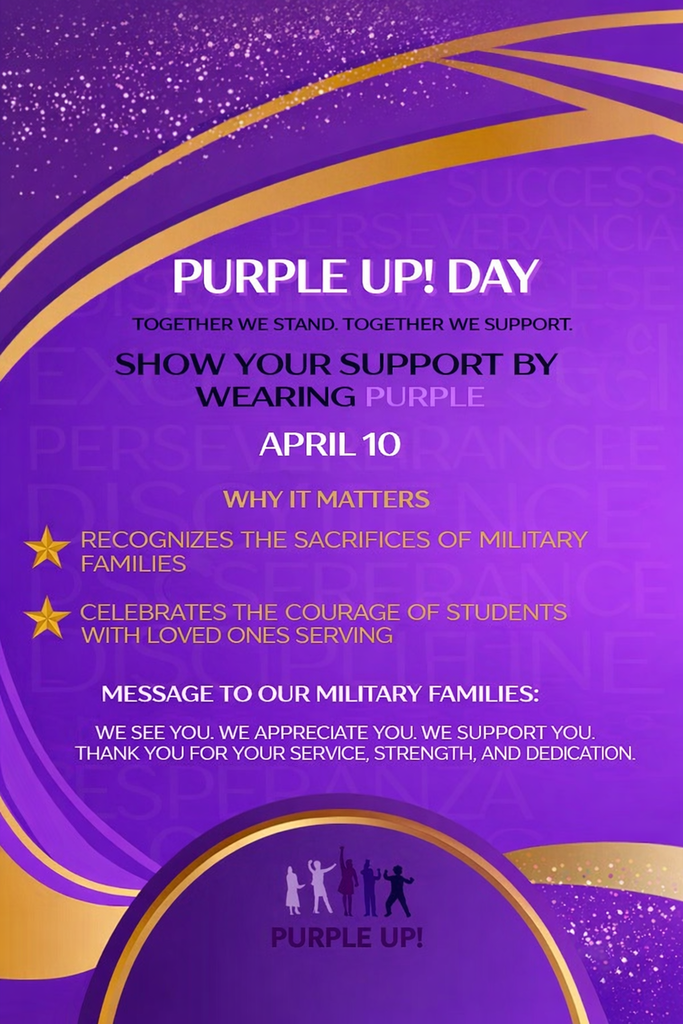 Purple Up Day Flyer in Eng. 