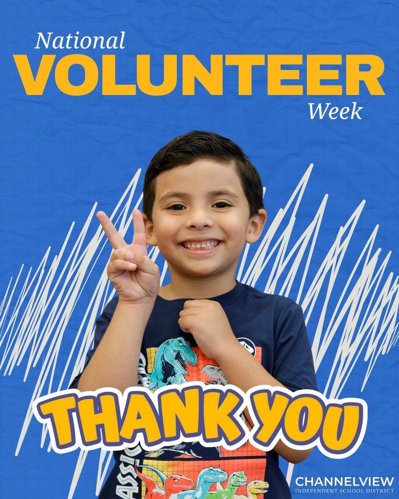 Happy National Volunteer Week! ECC Student with Thank You 