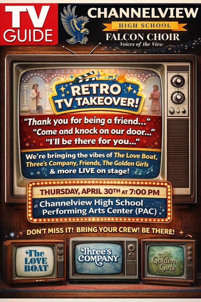 Channelview High School Falcon Choir Flyer