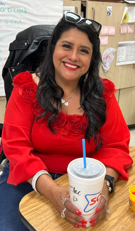 Teachers enjoying Sonic drink for going the extra mile.