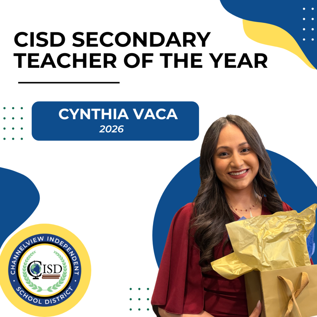 CISD secondary teacher of the year 