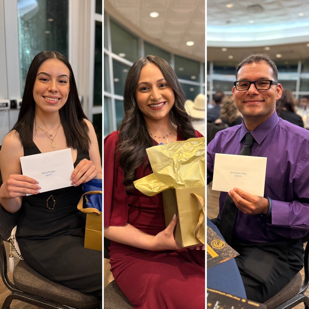 rising star of the year, teacher of the year and para of the y ear posing and smiling