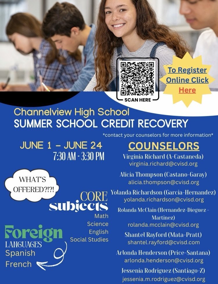 CHS Summer School Credit Recovery
