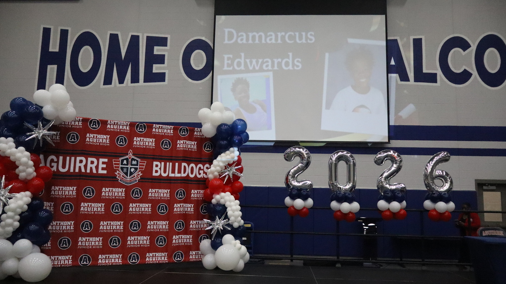 8th grade ceremony set up