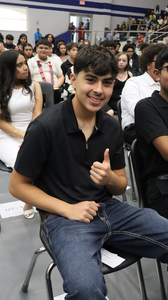 8th grade ceremony students