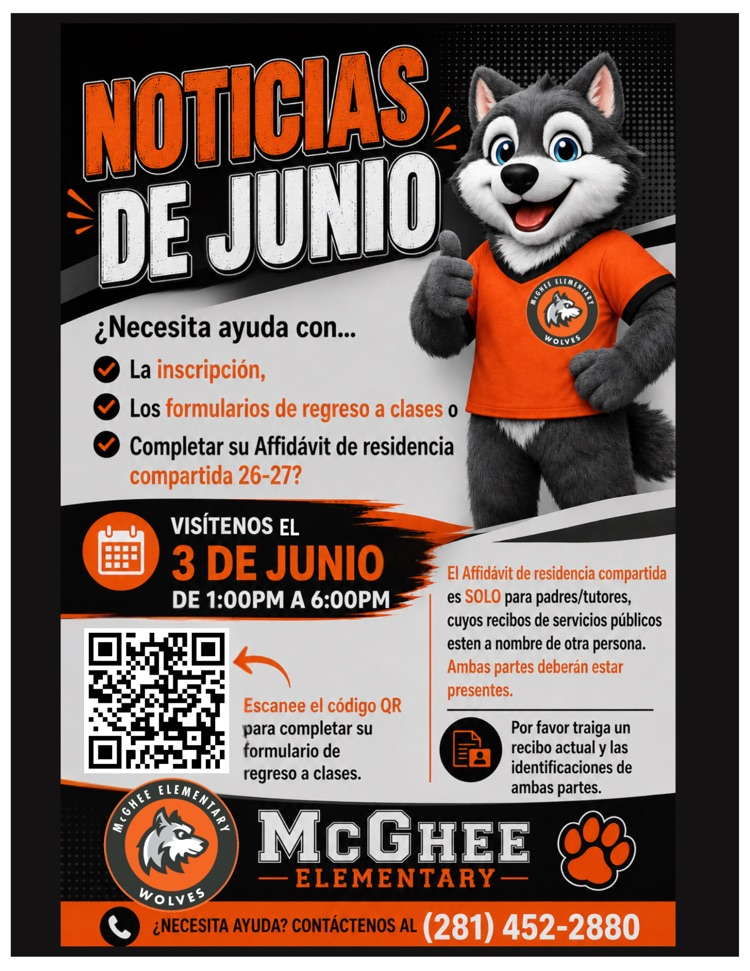 back to school flyer QR code 