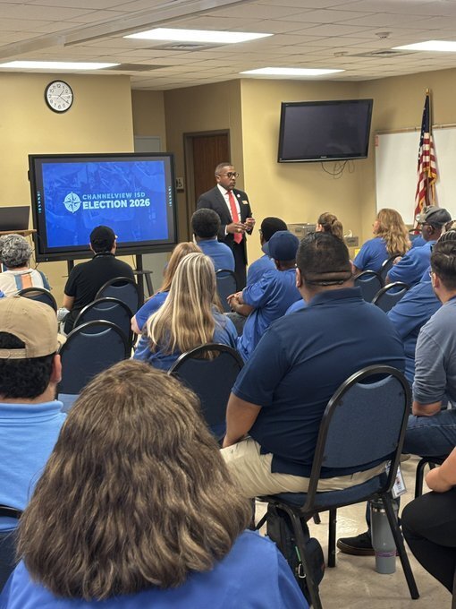 Dr. Hill talking to our transportation department about Bond and VATRE
