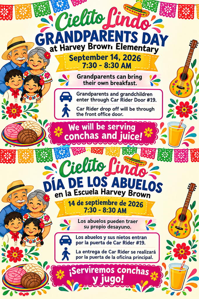 Grandparents day flyer