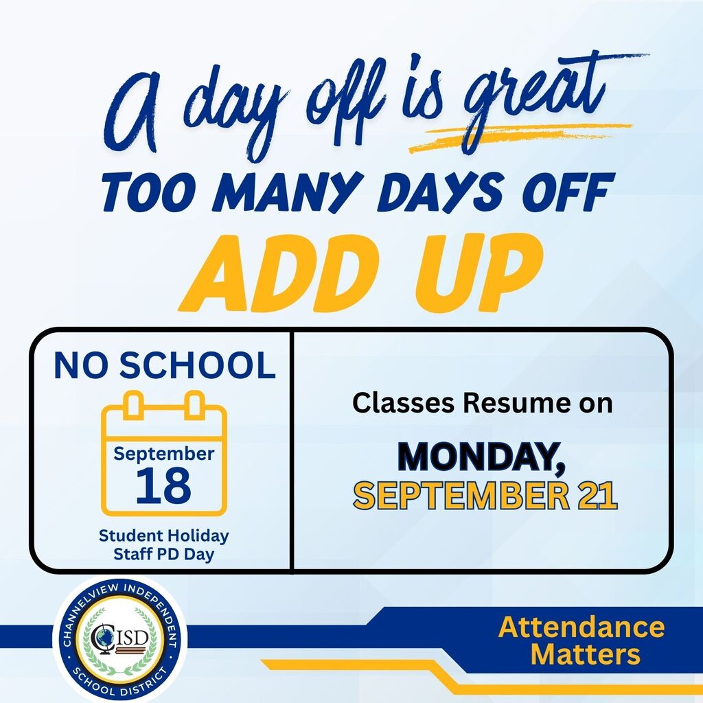 No school September 18_ Classes resume 9-21. Eng Graphic