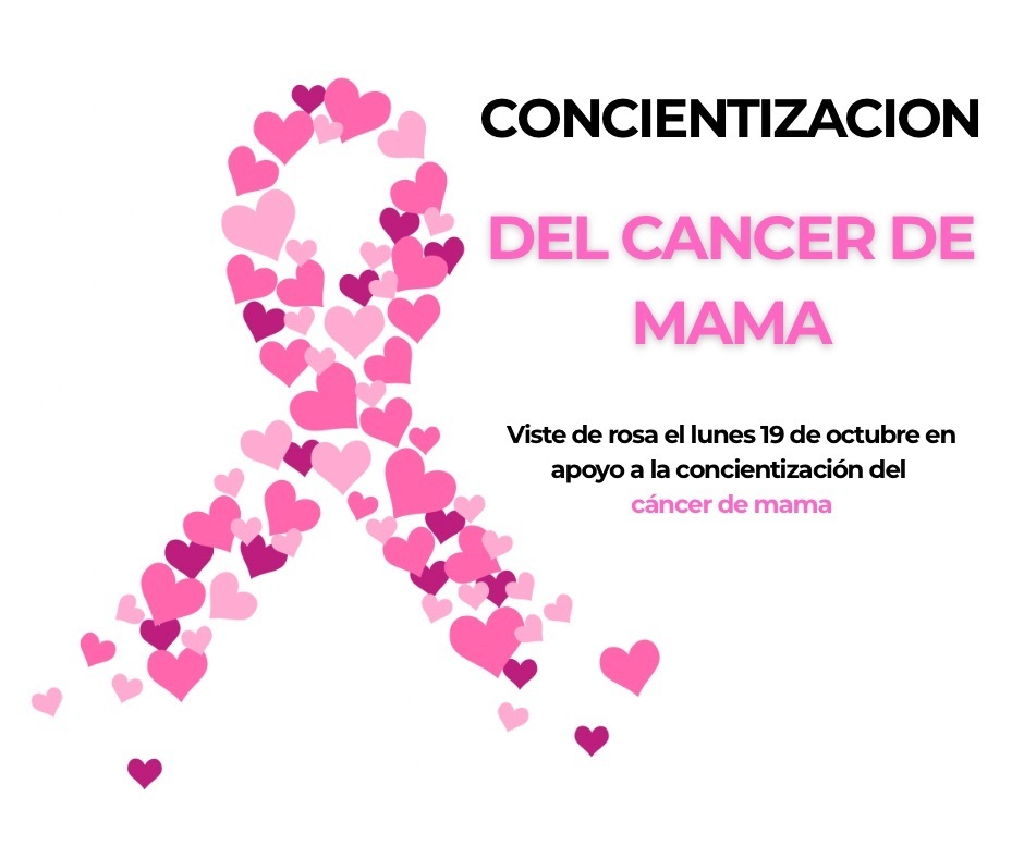 Wear pink on October 19th in support of Breast Cancer Awareness - SPA