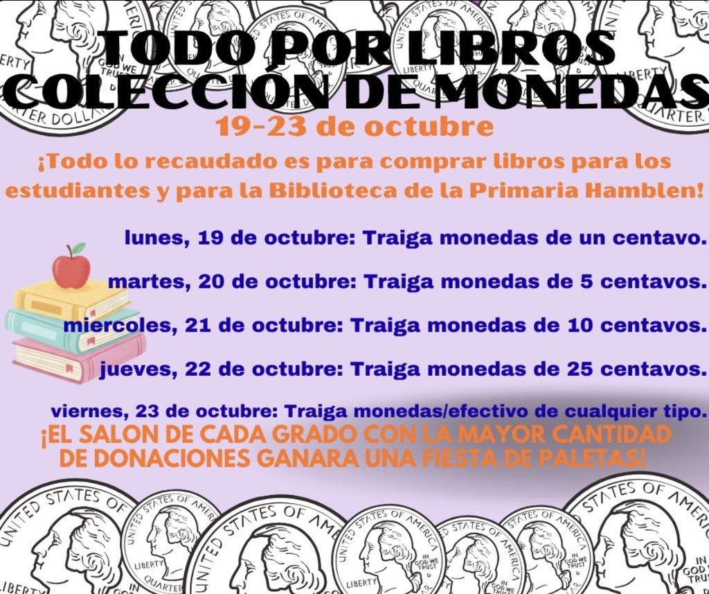 All for Books Coin Drive