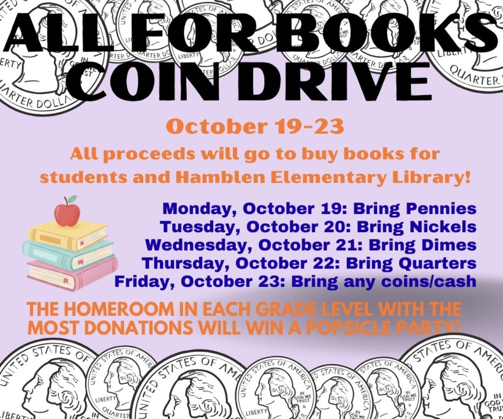 All for Books Coin Drive