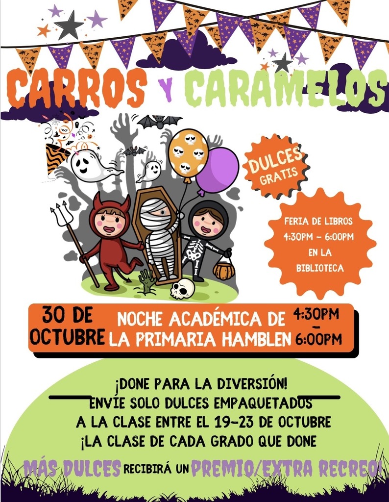 Hamblen Elementary's Trunk or Treat 2026