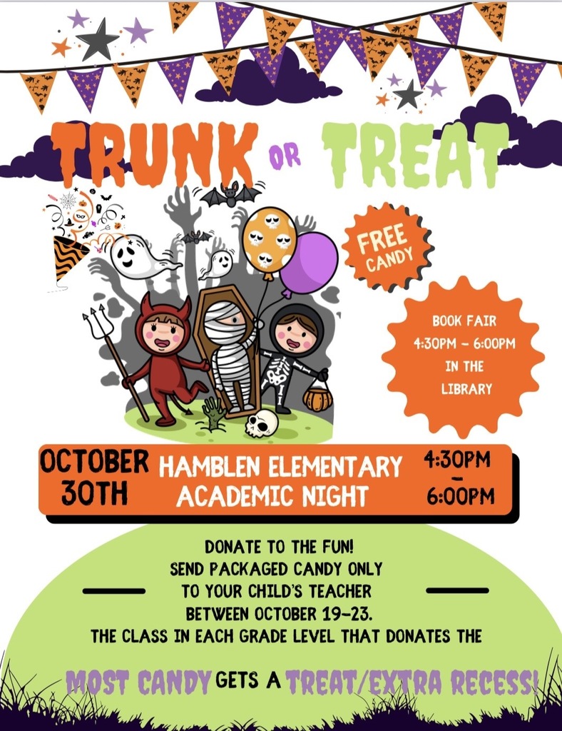 Hamblen Elementary's Trunk or Treat 2026