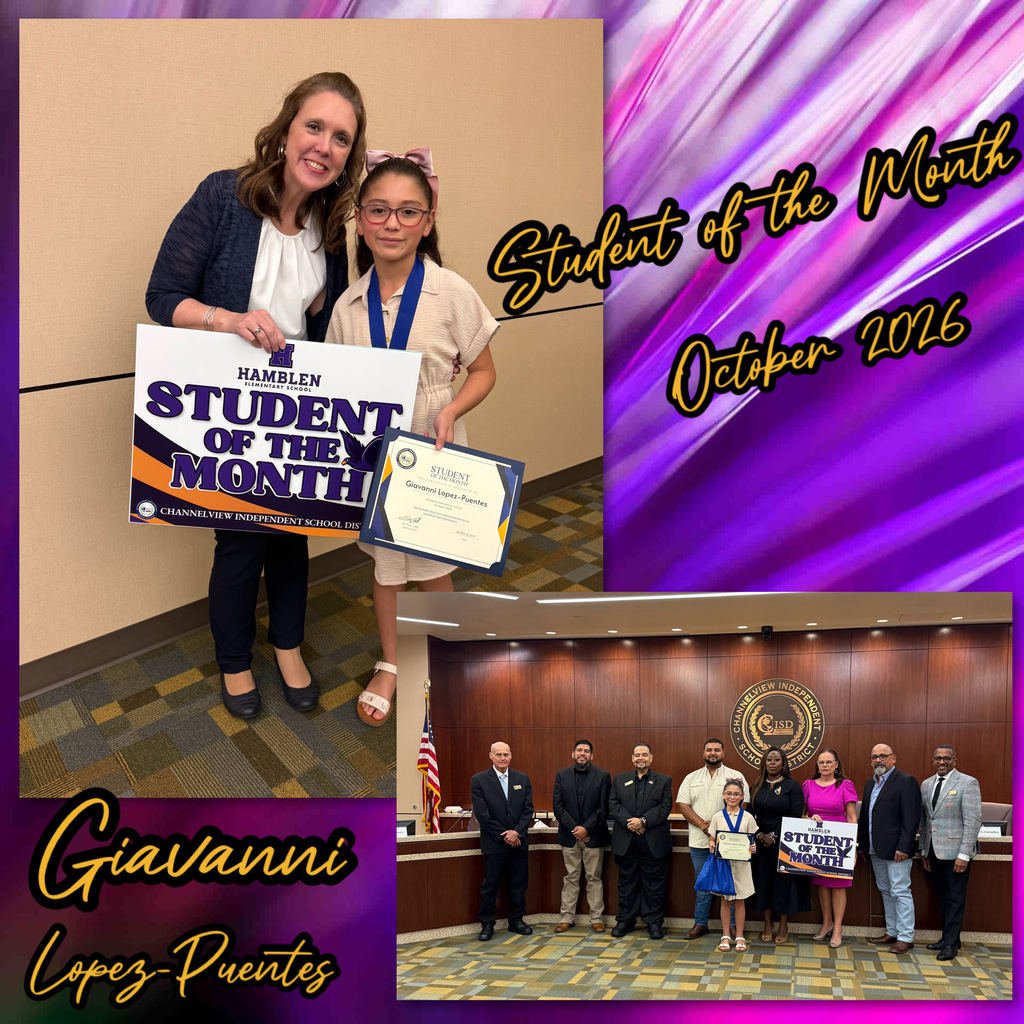 October 2026 Student of the Month