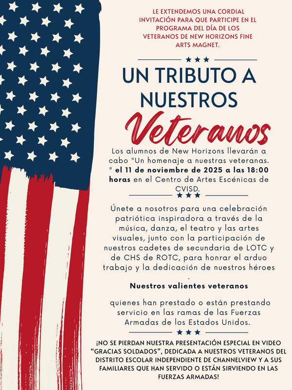 A tribute to our veterans flyer_Sp