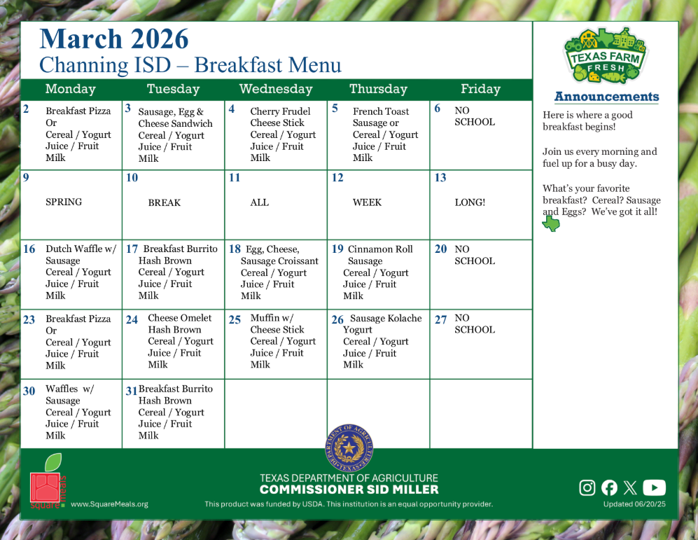 2026 March Breakfast