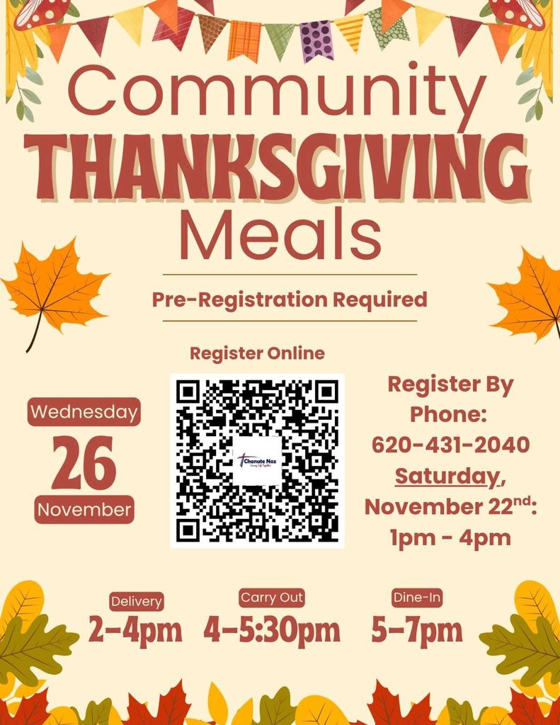 Community Thanksgiving Meal Sign-up