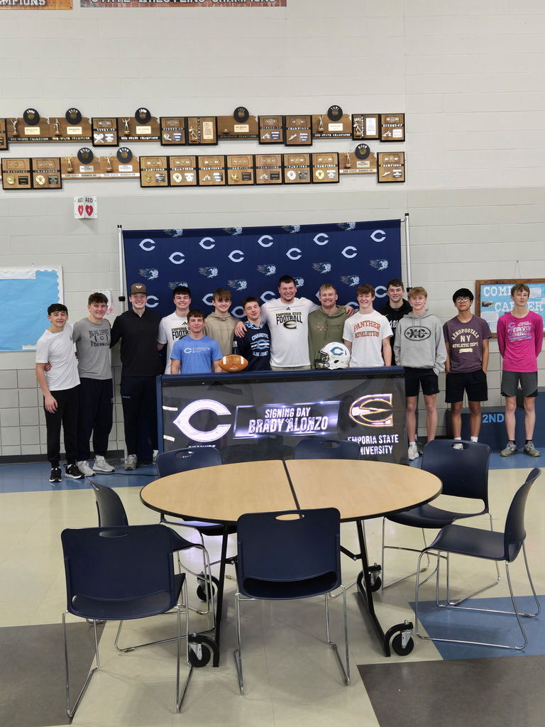 Brady Alonzo with friends