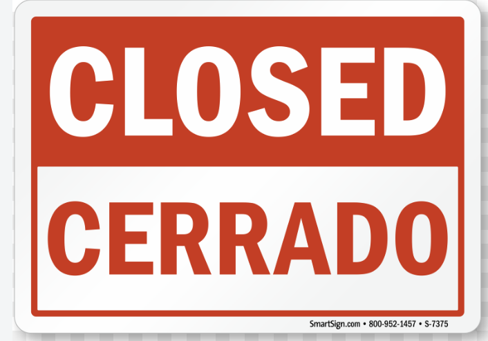 closed