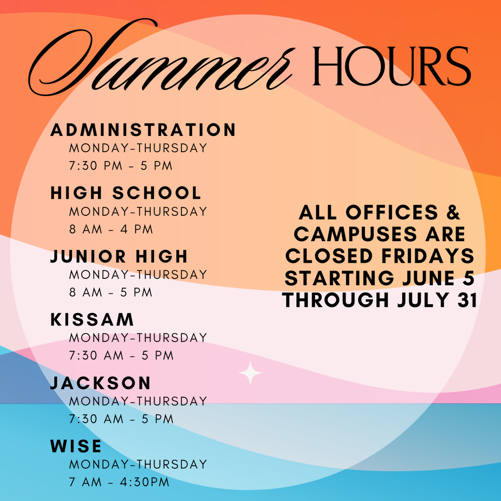 Summer office hours post for 2026