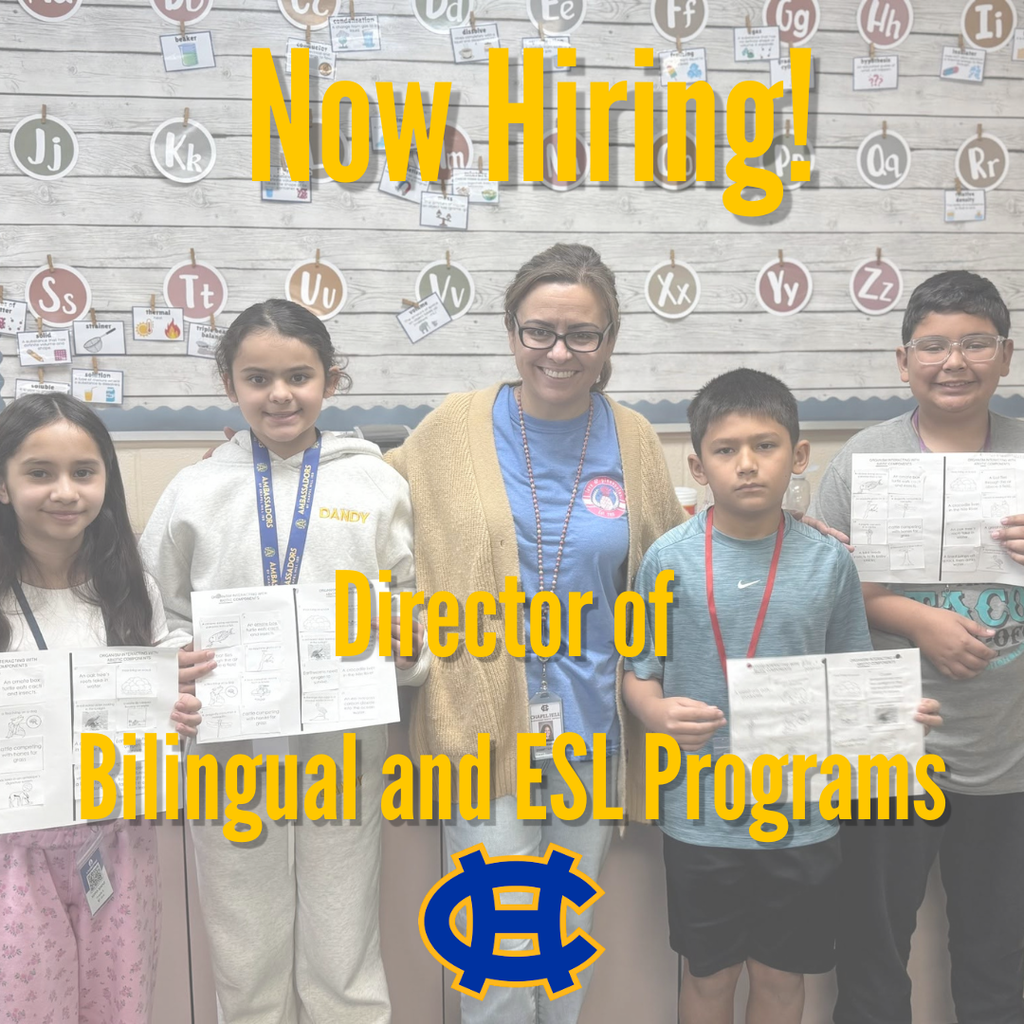 🌎 Lead. Inspire. Empower. Are you passionate about creating opportunities for multilingual learners to thrive? Help shape a future where every student's voice, language, and culture are celebrated.  Apply today and help us build success in every language! 📩 Apply today www.chapelhilljobs.org #ChooseOpportunity #JoinOurTeam
