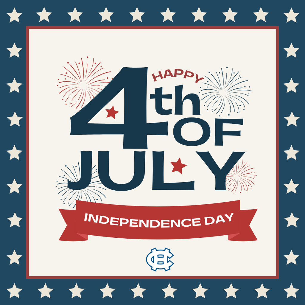 Fourth of July holiday graphic