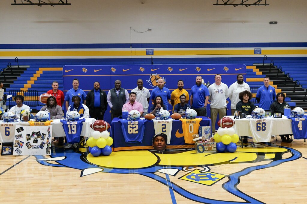 college signing day