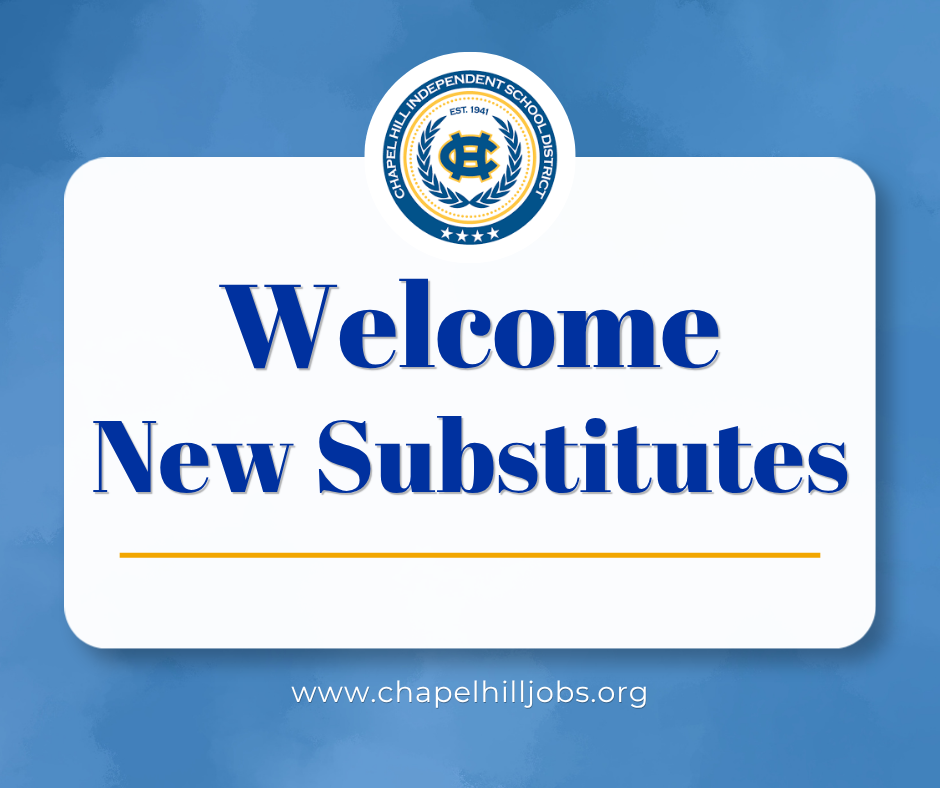 We had an amazing turnout with 20 applicants attending our Substitute Orientation last week! We're excited to welcome individuals who are ready to support our students and campuses. The future is bright in Chapel Hill ISD!   💙💛 #SubstituteTeachers #NowHiring #JoinOurTeam