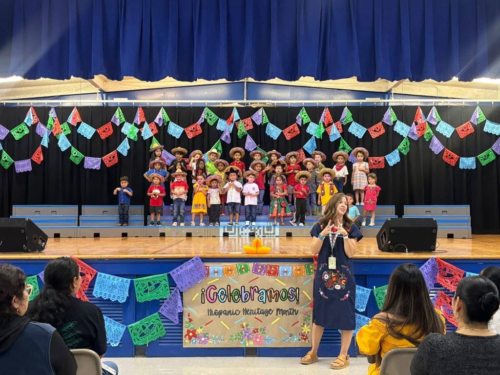 Student Celebrating Hispanic Heritage Month