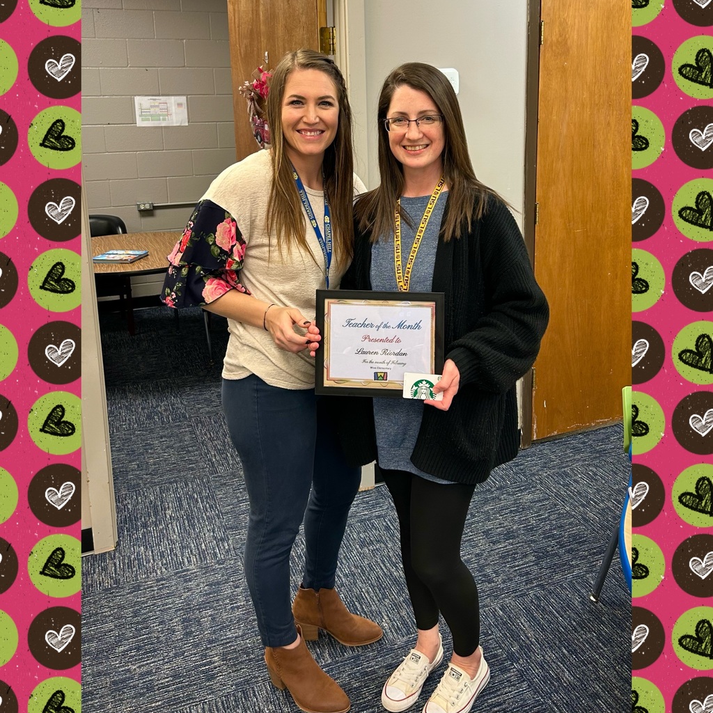 February Teacher of the Month