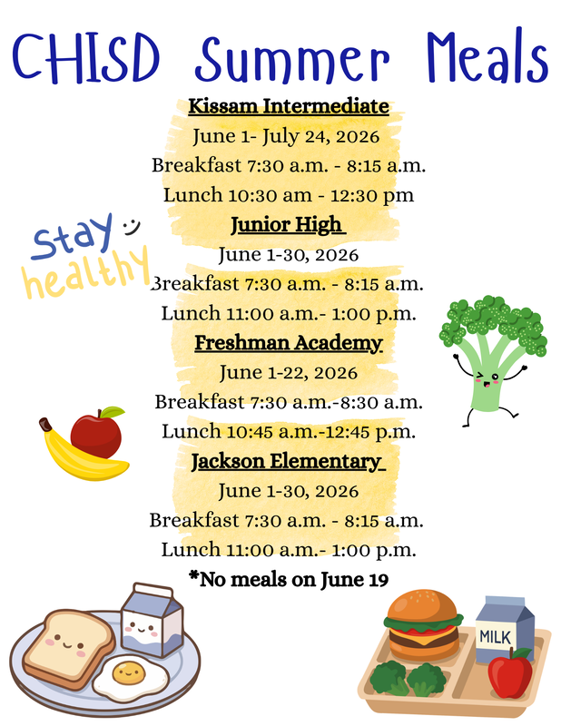 Summer Meals in English