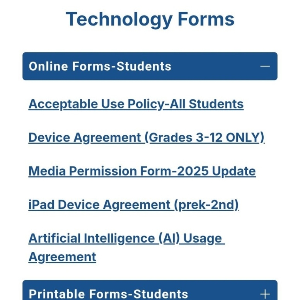 tech forms
