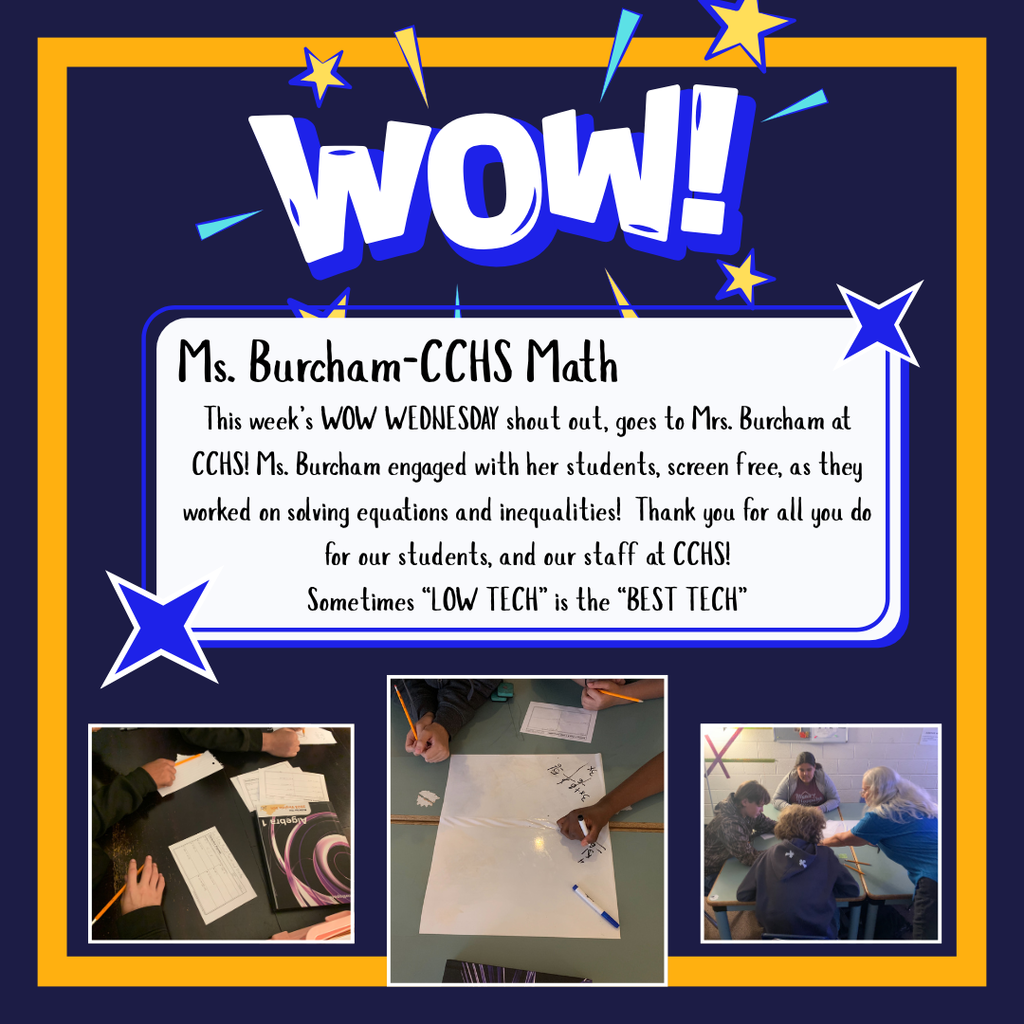 🎉 WOW Wednesday! 🎉 Across Charles City County Public Schools, our educators are sparking curiosity, building connections, and creating unforgettable learning moments every day! 💡✨ From hands-on science experiments to tech-infused lessons and student-centered projects, our teachers continue to WOW us with their creativity and dedication. 🙌 Drop a 👏 or ❤️ in the comments to celebrate our incredible CCPS educators who go above and beyond for our students! #WOWWednesday #CCPSPride #EducateEngageEmpower #PantherPride #CCPSVA #TeacherSpotlight
