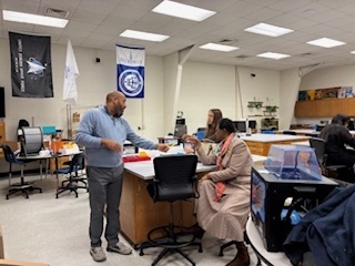 On Tuesday, 10/28, CCPS was honored to welcome Delegate Delores McQuinn! 💙 She visited our schools and classrooms to see the incredible learning and innovation happening across our division. Thank you for your time, support, and dedication to our students! 🌟 #CCPSVA #PantherPride