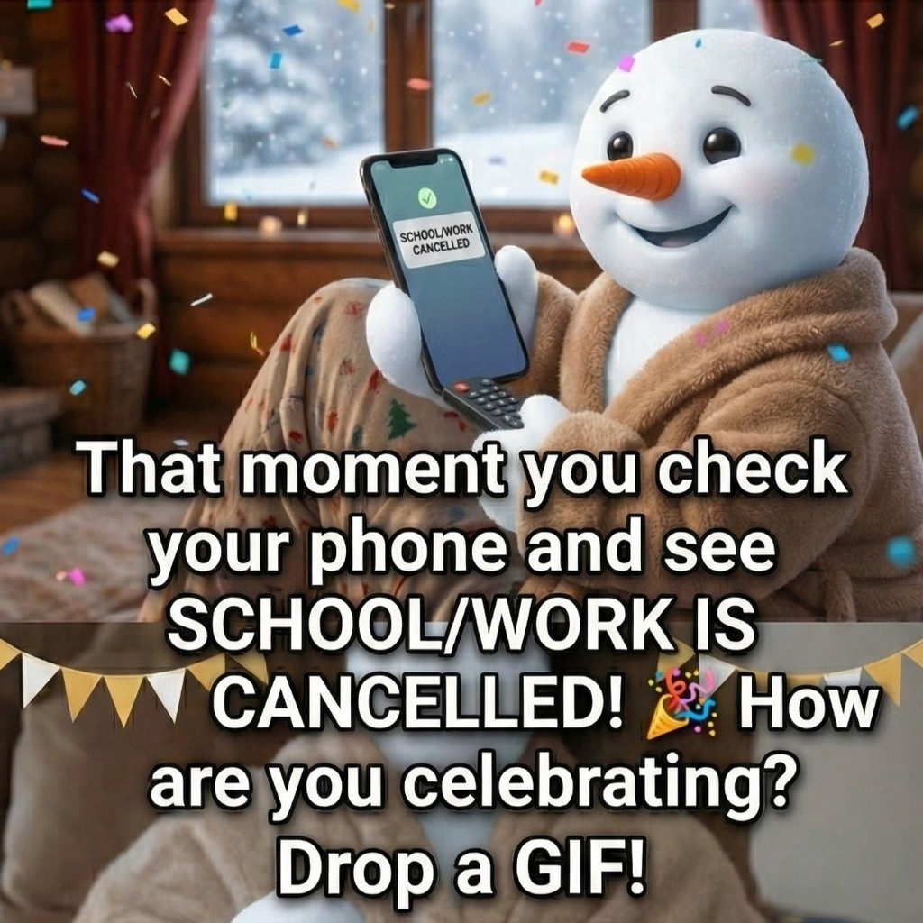 ❗Attn. Charles City County Public Schools... it’s a SNOW DAY⛄❄️

All schools and offices will be closed Monday, December 8th due to the pending forecast of snow and extremely cold temperatures. While the forecast remains complex and conditions may vary across the county, we want to ensure the safety of all students, staff, and families.

Take a moment to let us know how you feel about SNOW by commenting below with ONLY a GIF.