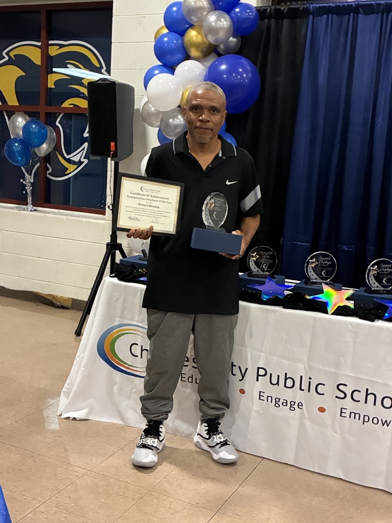🌟 Celebrating Excellence in CCPS! 🌟  We are proud to recognize the outstanding educators and support staff representing our division this year:  🚌 William Woodley – Bus Driver of the Year 💙 Baylee Crewe – CCES Support Staff of the Year 🏥 Nurse Sharon Childress – CCHS Support Staff of the Year 🍎 Cassandra Thompkins – CCES Teacher of the Year 🎓 Irving Bradley – CCHS Teacher of the Year 🏆 Irving Bradby – CCPS Division Teacher of the Year  Thank you for your dedication, passion, and commitment to our students and community. You make CCPS shine! ✨