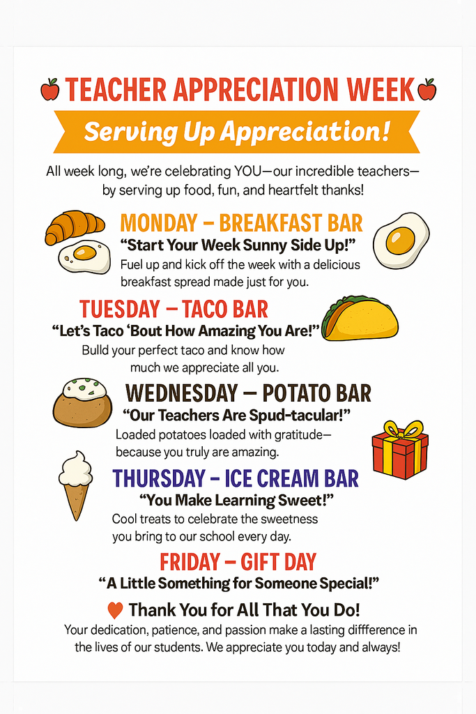CCHS Teacher Appreciation Week 