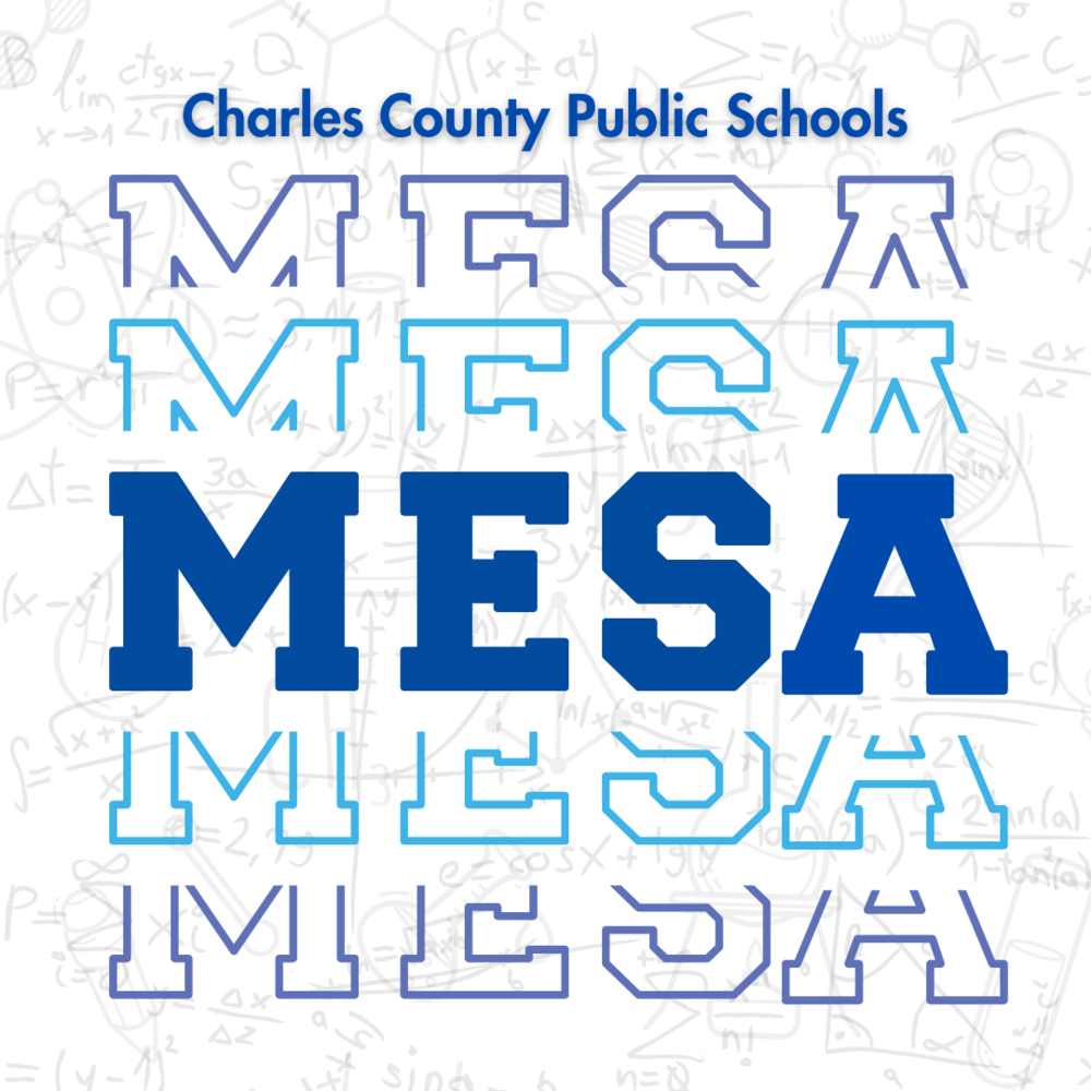 the word mesa layered six times