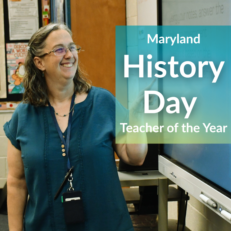 Maryland History Day Teacher of the Year