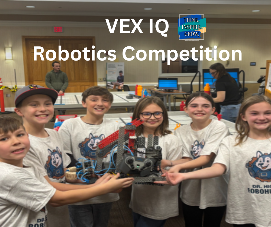 students compete in robetics competition