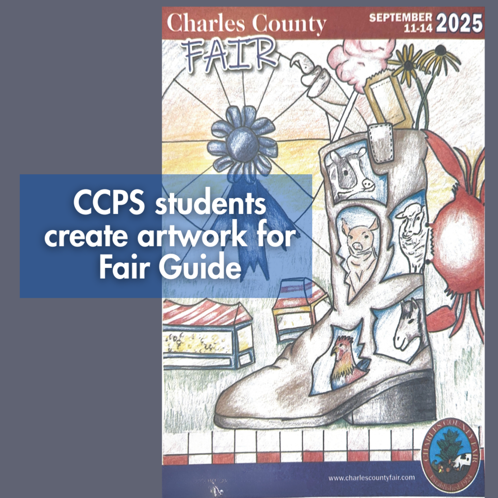 the cover of the county fair brochure