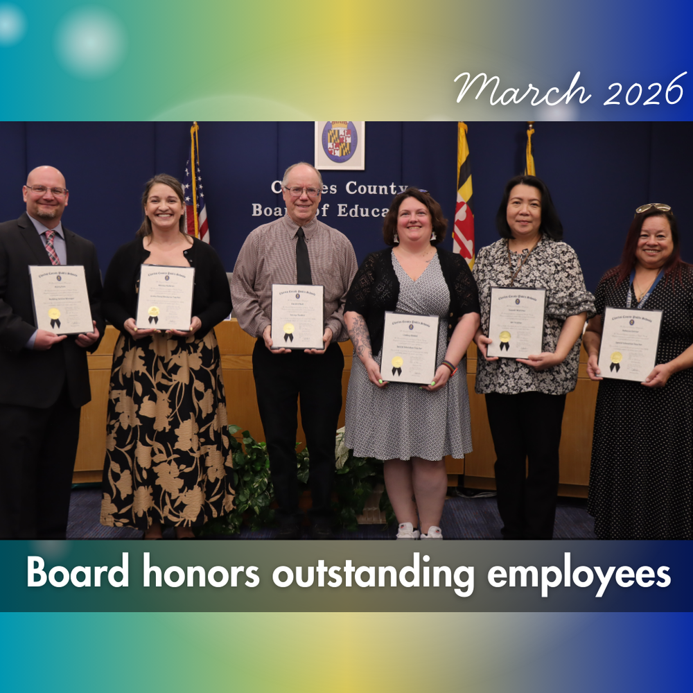 ccps staff holding certificates